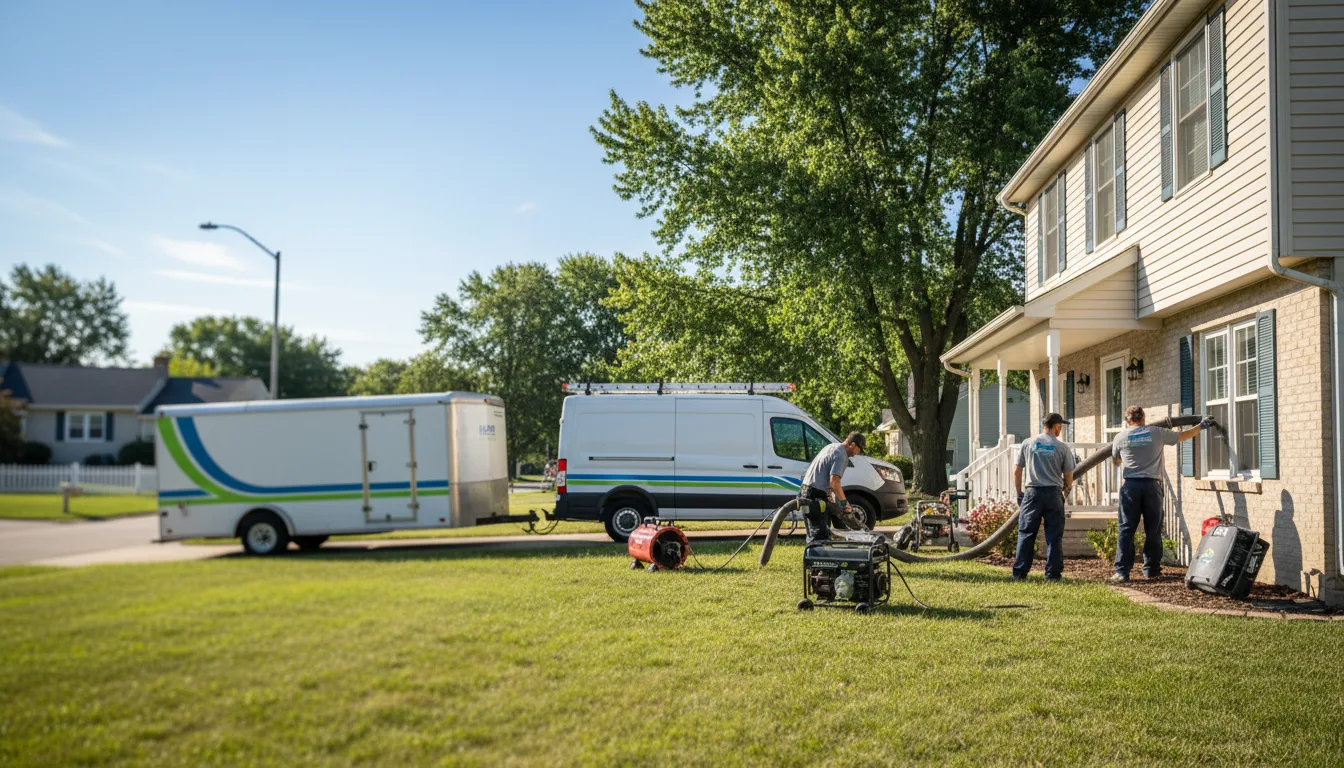 Flooded Basement Restoration And Cleanup With Repair in Lakota, IA near me